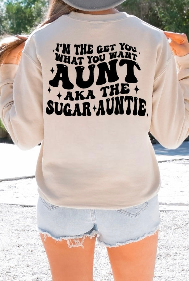 Sugar Auntie (On Back)