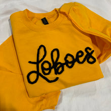 Load image into Gallery viewer, Loboes - Chenille Yarn Embroidery