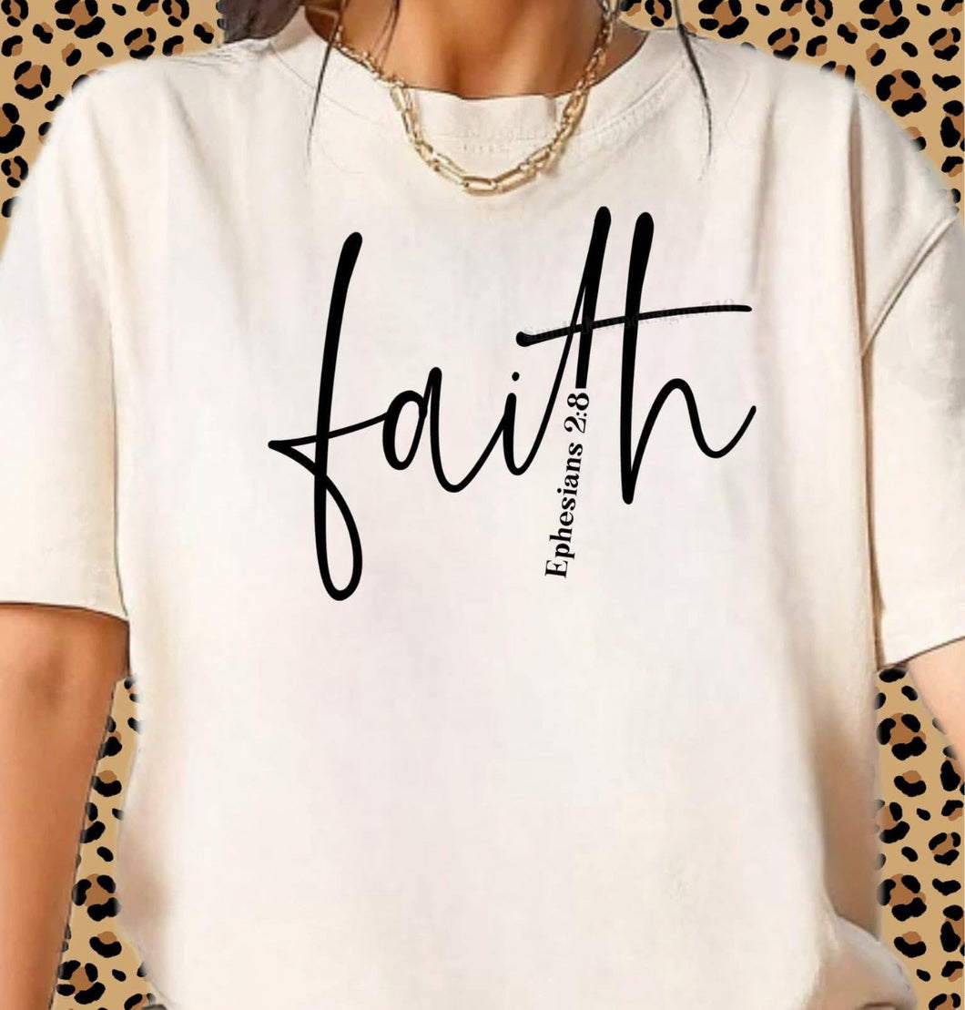Faith Ephesians 2:8 - Unisex Fit Apparel Faith
