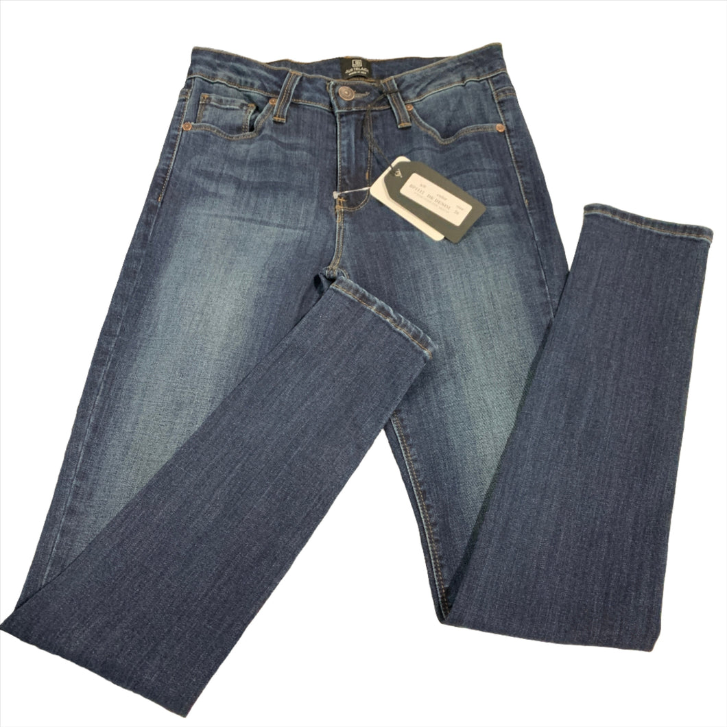 106 - Just Black - Mid Shade Skinny Jeans