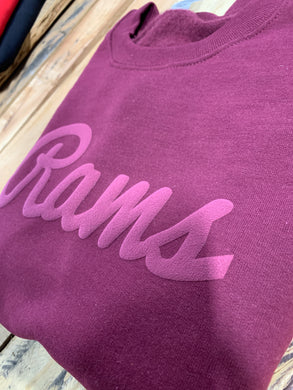 Rams - Puff Print