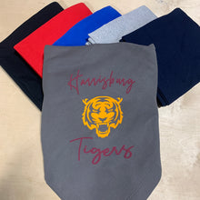 Load image into Gallery viewer, CUSTOM PUFF PRINT - SCHOOL - SPORTS - BUSINESS - STADIUM BLANKETS - THROW - 50x60