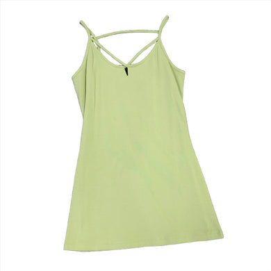 276 - Sage Criss Cross Tank Top