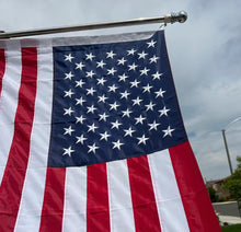 Load image into Gallery viewer, American Flag Outdoor Quality Made USA Flag Embroidered Stars Stitched