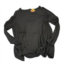 Load image into Gallery viewer, 254 - Black Scoop Neck Long Sleeve