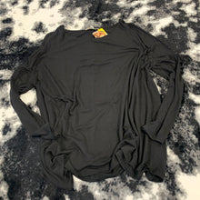 Load image into Gallery viewer, 254 - Black Scoop Neck Long Sleeve