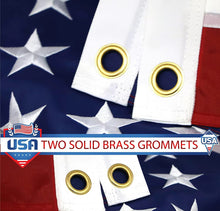 Load image into Gallery viewer, American Flag Outdoor Quality Made USA Flag Embroidered Stars Stitched