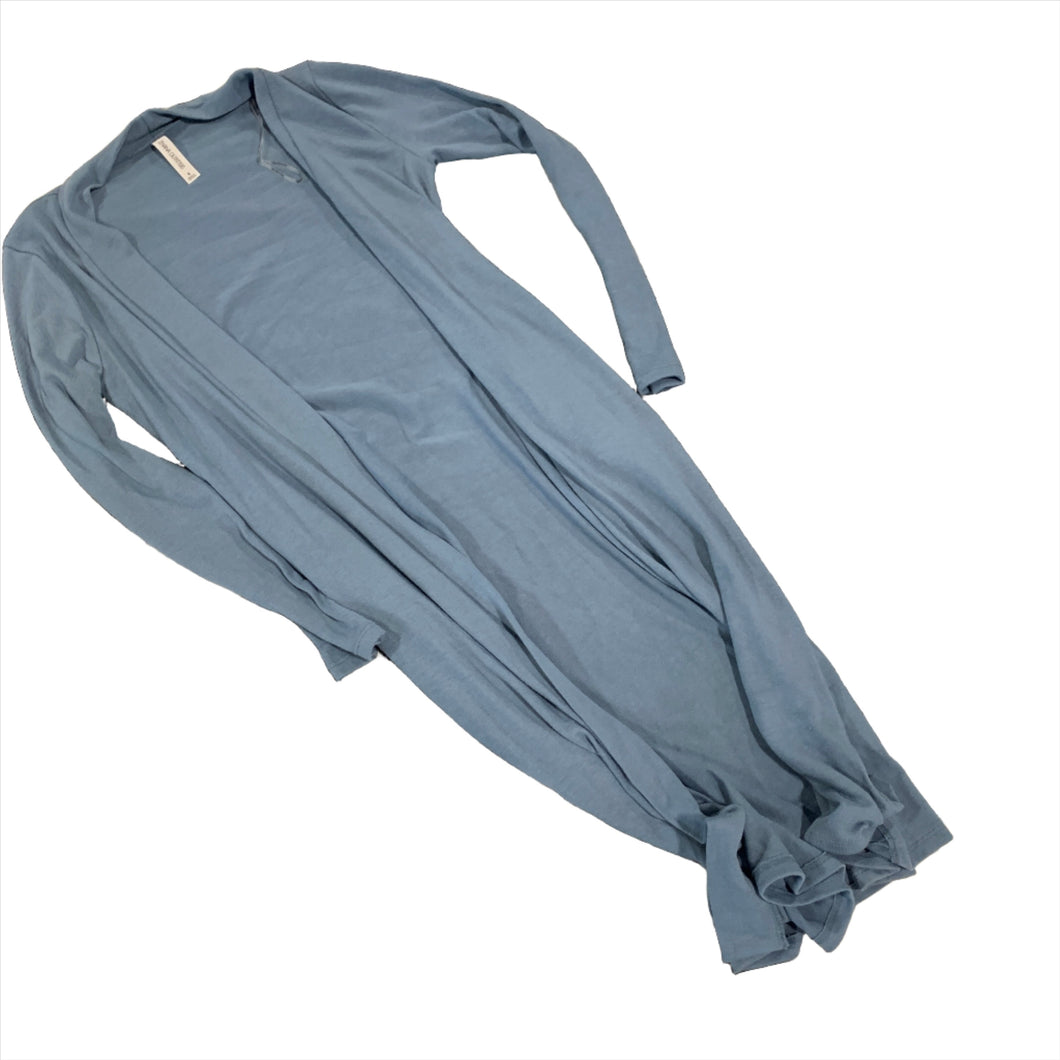 277 - Dusty Blue Long Cardigan