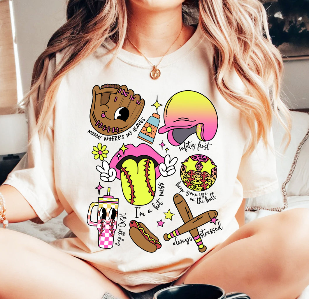 Softball Dazed (Full Front)