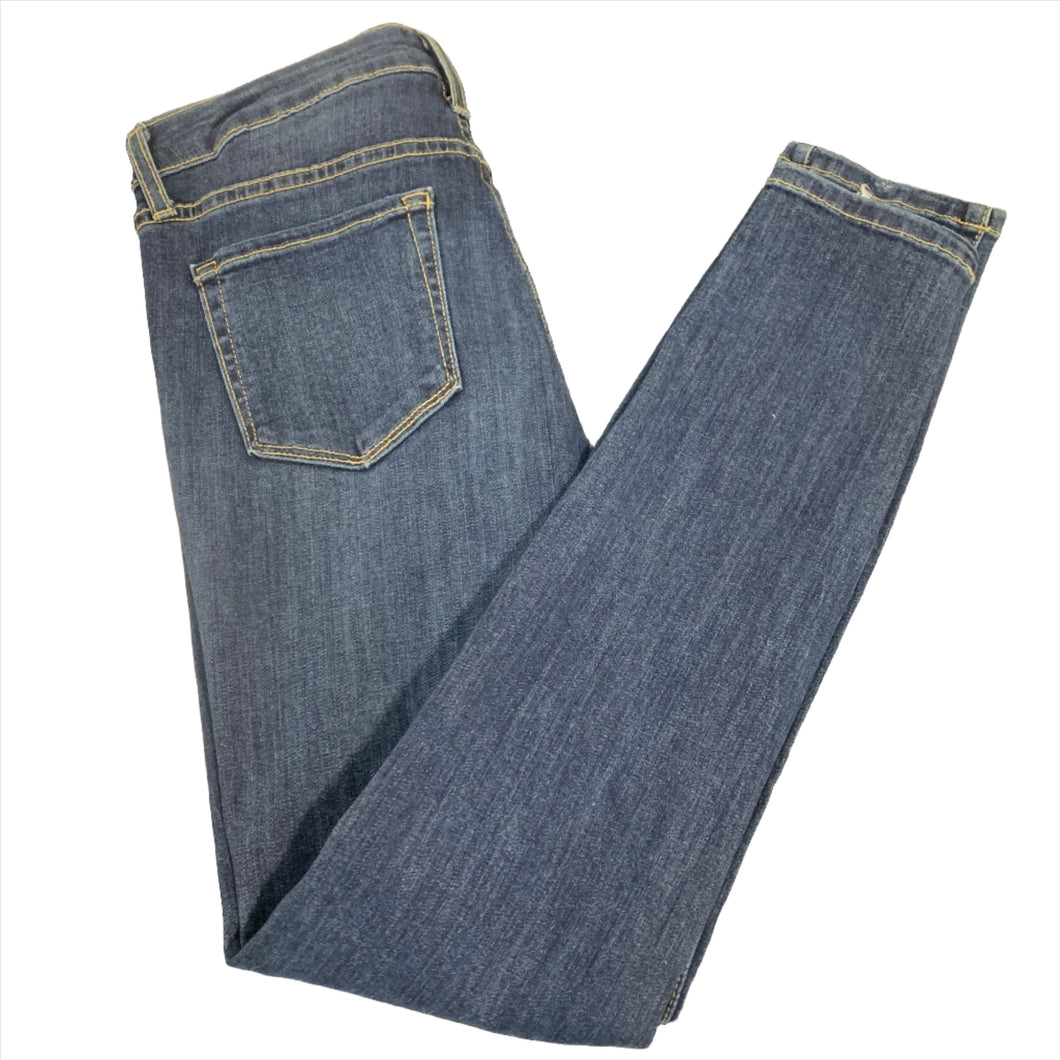 137 - Dark Wash w/ Some Distressing - Size 26