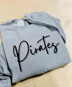 Pirates - Puff Print