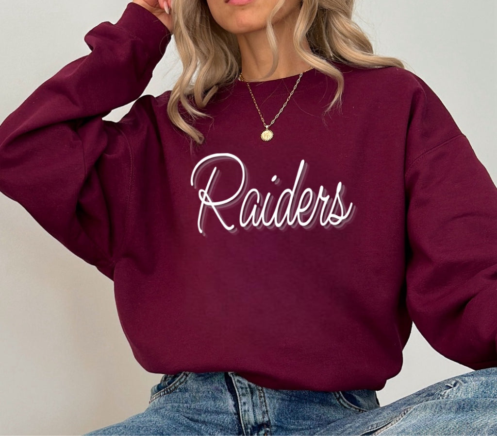 Raiders - Design 1 - Puff Print