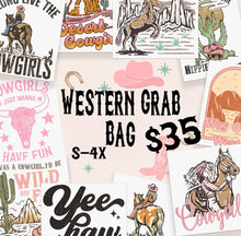 Load image into Gallery viewer, Western Grab Bag - 2 Crewneck Sweatshirt - S-4X!