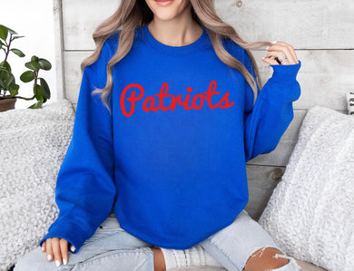 Patriots - Puff Print