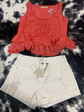 Load image into Gallery viewer, 224 - Coral Beaded Top - Size S