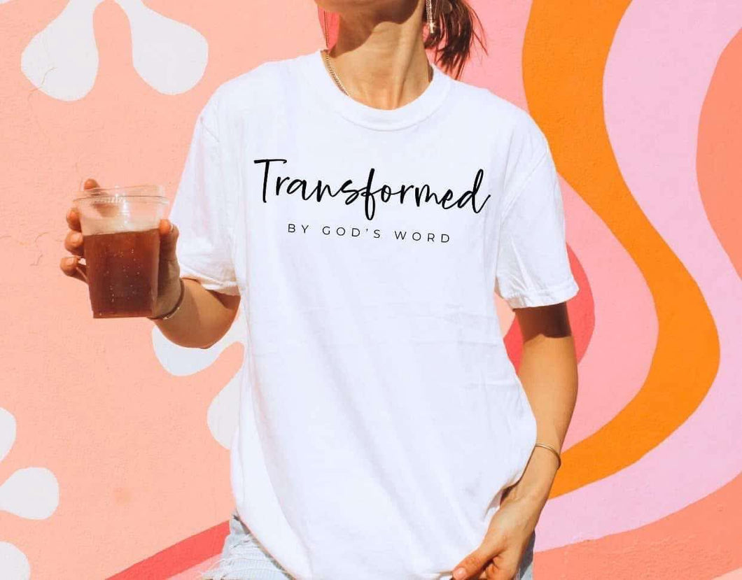 Transformed by God's Word - Short Sleeve - Unisex Apparel