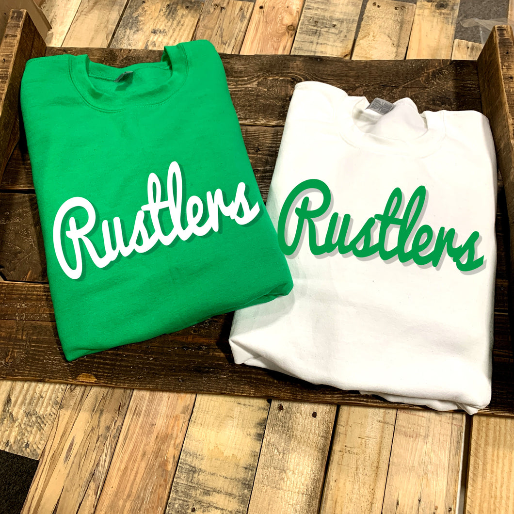 Rustlers - Puff Print