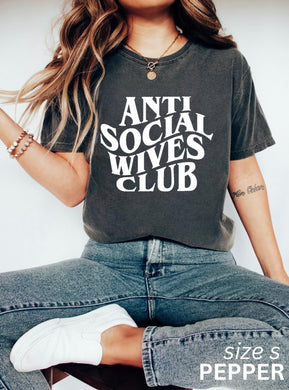 Anti Social WIVES Club (Full Front)