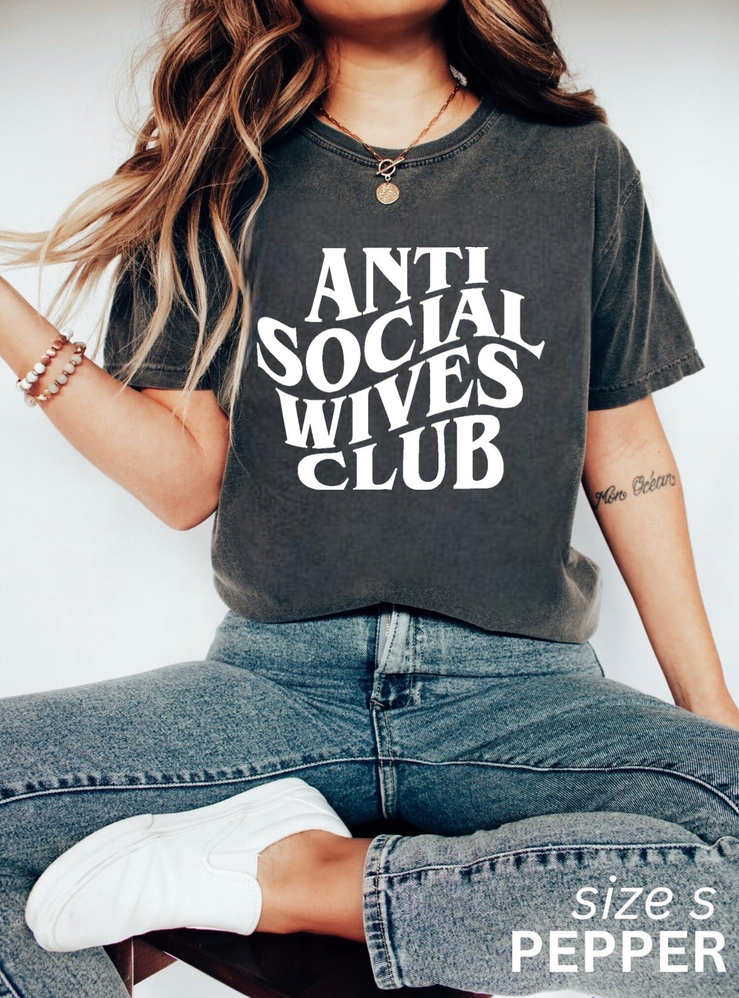 Anti Social WIVES Club (Full Front)