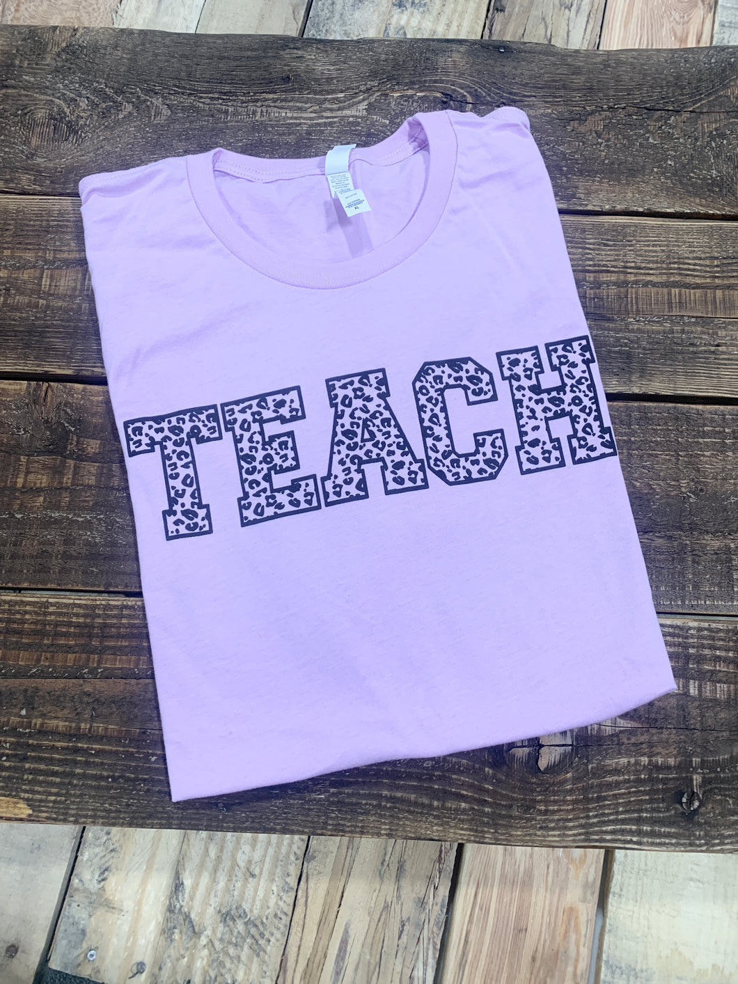 Teach w/ Leopard Print