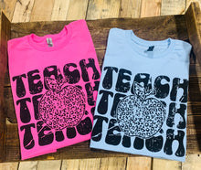 Load image into Gallery viewer, Teach - Repeat - Leopard Print - Design 1