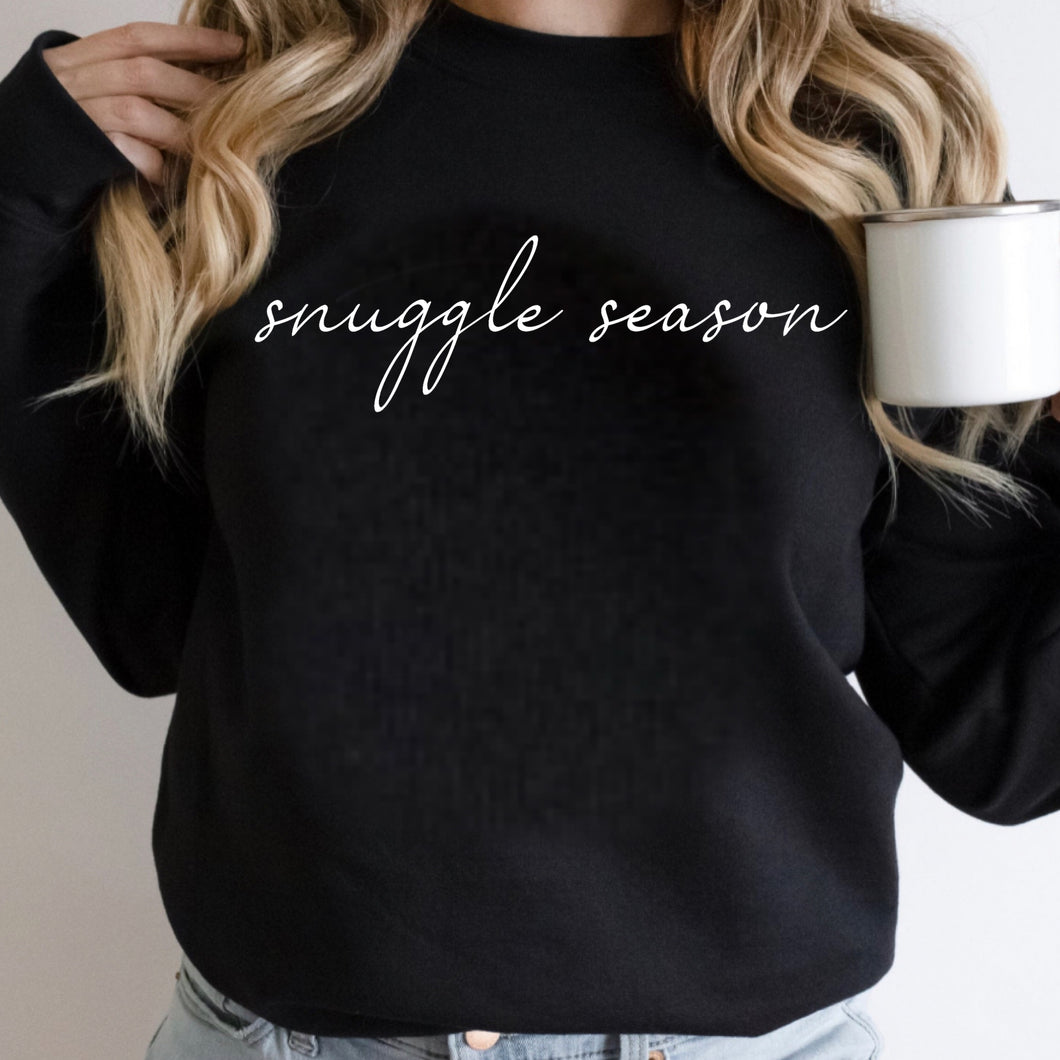 Snuggle Season - White Ink