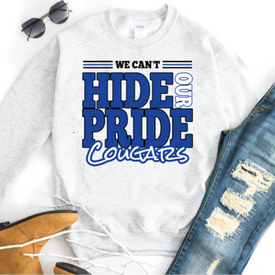 COUGARS - B&W - We Can't Hide Our Pride