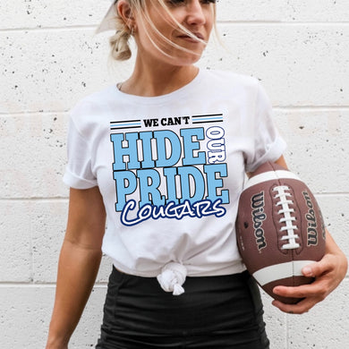 COUGARS - B&W - We Can't Hide Our Pride