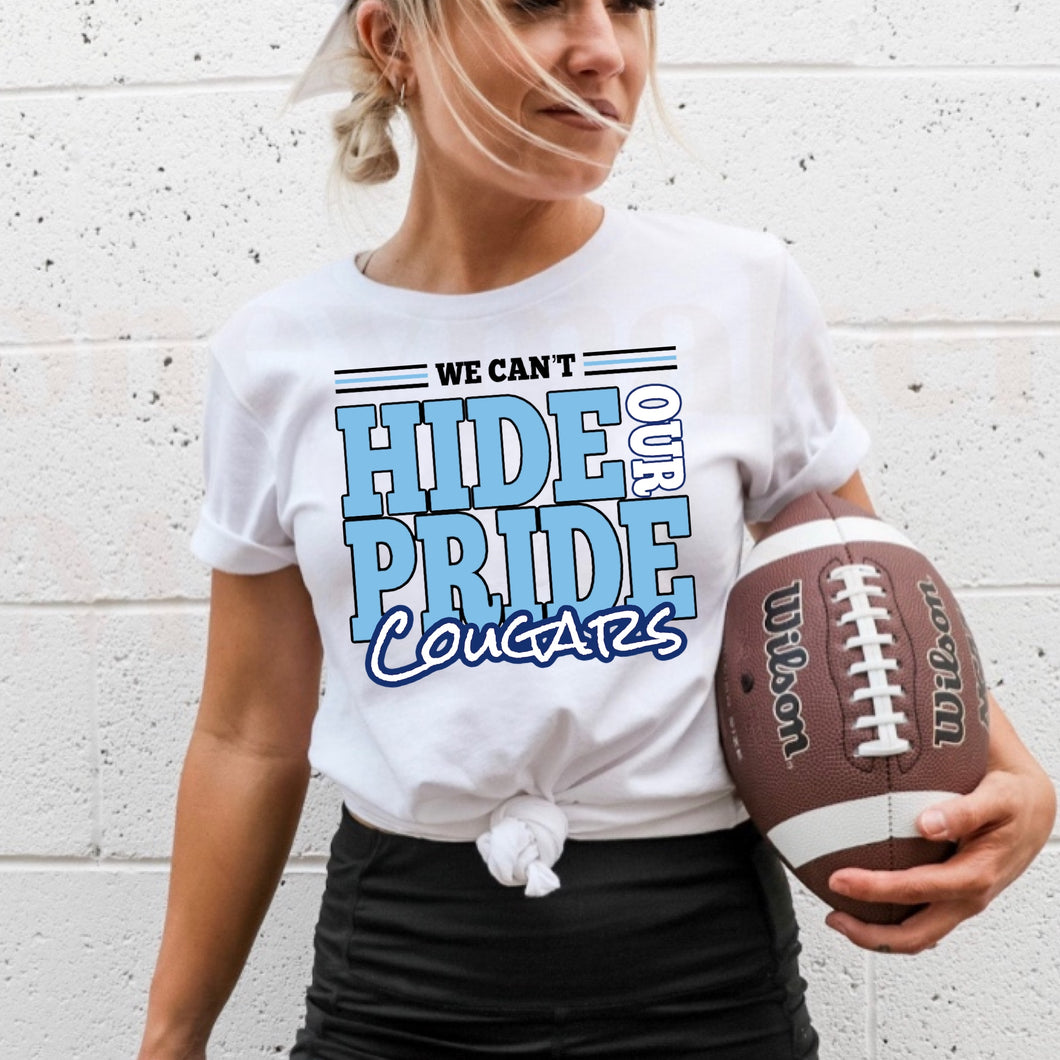 COUGARS - B&W - We Can't Hide Our Pride