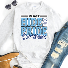 Load image into Gallery viewer, COUGARS - B&amp;W - We Can&#39;t Hide Our Pride