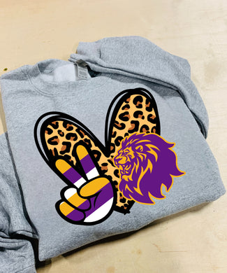 Peace Love Lions - Design 1