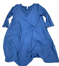Load image into Gallery viewer, 244 - Blue Criss Cross Dress - Size M