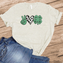 Load image into Gallery viewer, Peace. Love. 4-H. - White Tee