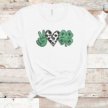 Load image into Gallery viewer, Peace. Love. 4-H. - White Tee