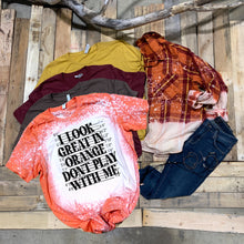 Load image into Gallery viewer, I Look Great In Orange Don&#39;t Play With Me - Black Ink