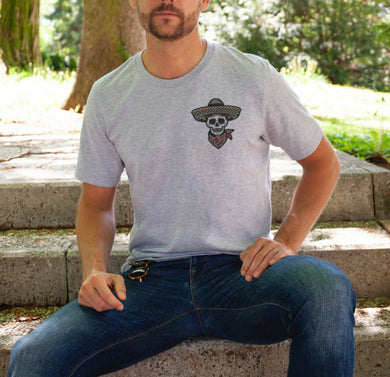 Western Skull (ON LEFT CHEST)