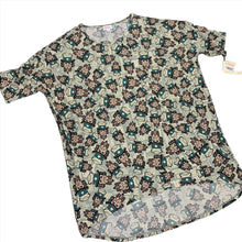 Load image into Gallery viewer, 299 - LuLaRoe - Grey - Uncle Sam - High Low Top - Size XL