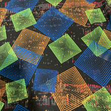 Load image into Gallery viewer, 302 - LuLaRoe - Neon Squares - High Low Top - Size XS