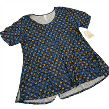 Load image into Gallery viewer, 298 - LuLaRoe - Blue Floral Top - Size 3XL