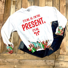 Load image into Gallery viewer, It&#39;s Me. Hi. I&#39;m The Present. It&#39;s Me. - RED INK