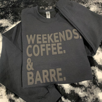 Weekends Coffee & Barre - Puff Print