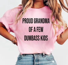 Load image into Gallery viewer, Proud Grandma Of A Few Dumbass Kids