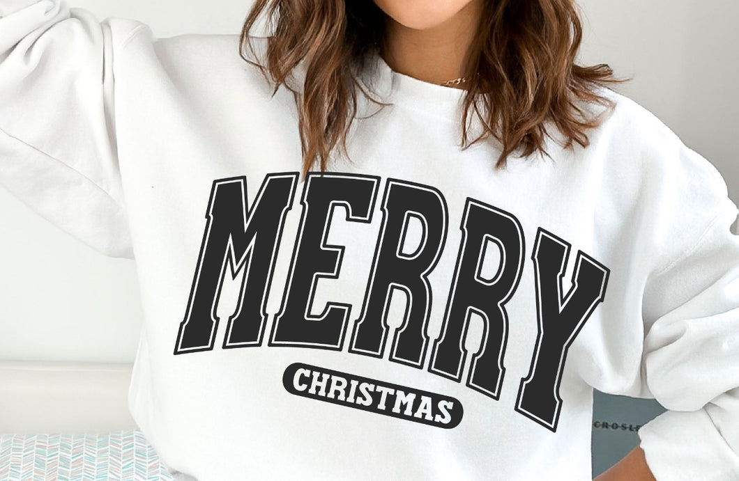 Merry Christmas - Black Ink
