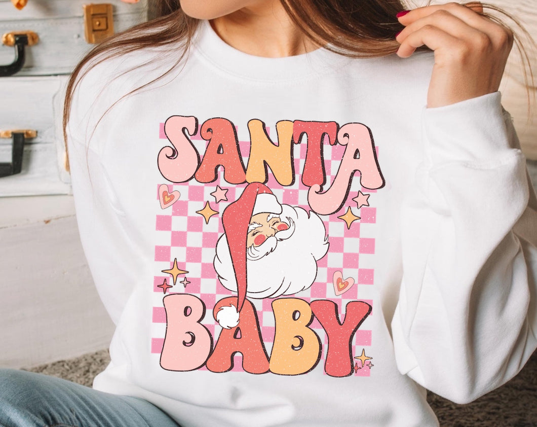 Santa Baby - Checkered