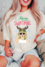 Load image into Gallery viewer, Merry Swiftmas - TS w/ Snowflakes