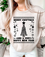 Load image into Gallery viewer, Merry Swiftmas &amp; A Very Happy New Year - Black Ink