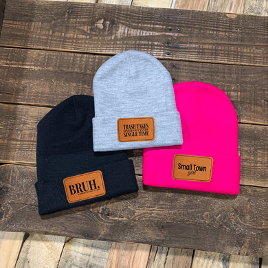 Small Town Girl - Leather Patch Hats
