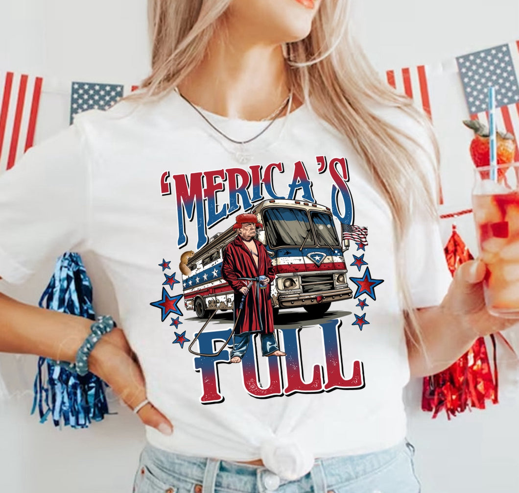 Merica's Full - Trump - Unisex Fit Apparel