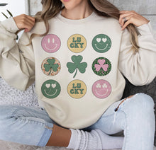 Load image into Gallery viewer, Lucky - Clovers - Smiley Faces - St. Patty&#39;s
