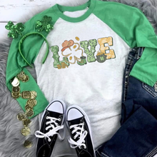 Load image into Gallery viewer, Multi Pattern LOVE - St. Patty&#39;s